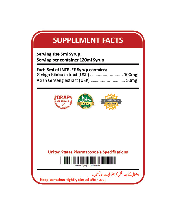 Buy Online Intelee Syrup | Nurture Pharma