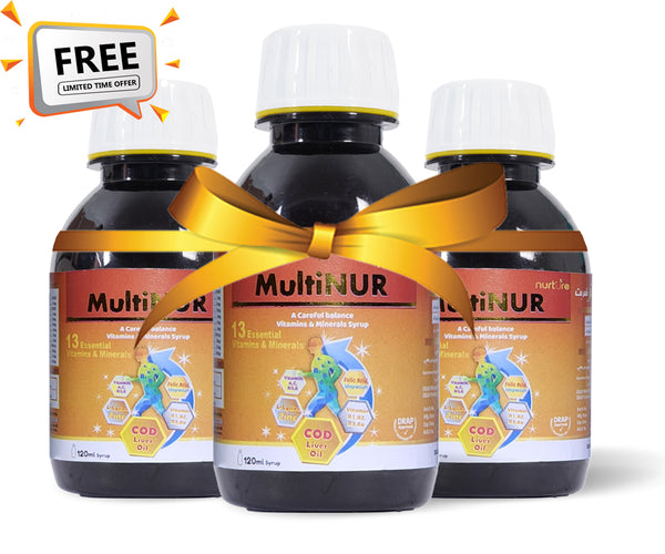 Buy Online 2 Multinur syp Get 1 Free | Nurture Pharma
